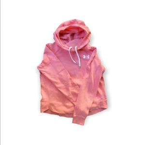 Coral Colored Under Armour Sweatshirt // Size: M